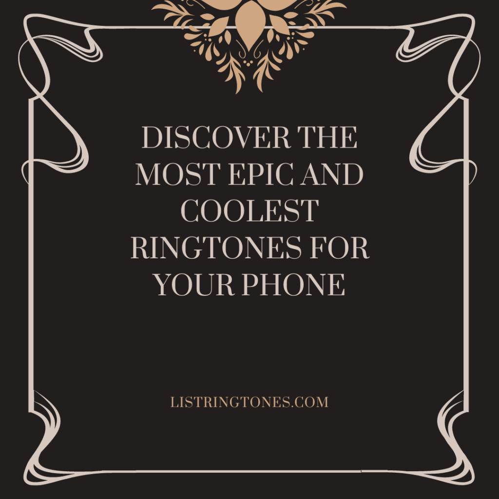 List Ringtones 666 Lite - Discover The Most Epic And Coolest Ringtones For Your Phone
