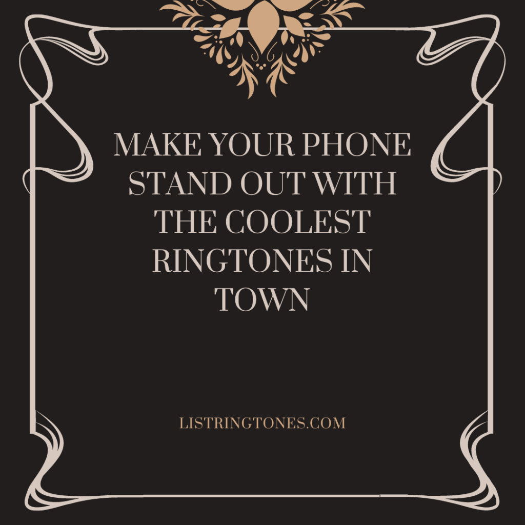 List Ringtones 666 Lite - Make Your Phone Stand Out With The Coolest Ringtones In Town