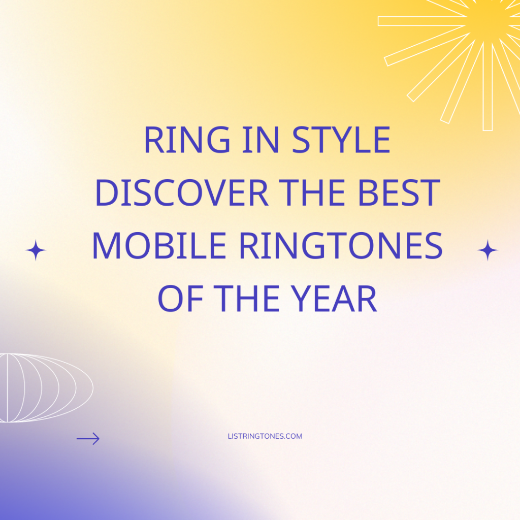 List Ringtones 666 Lite - Ring In Style Discover The Best Mobile Ringtones Of The Year